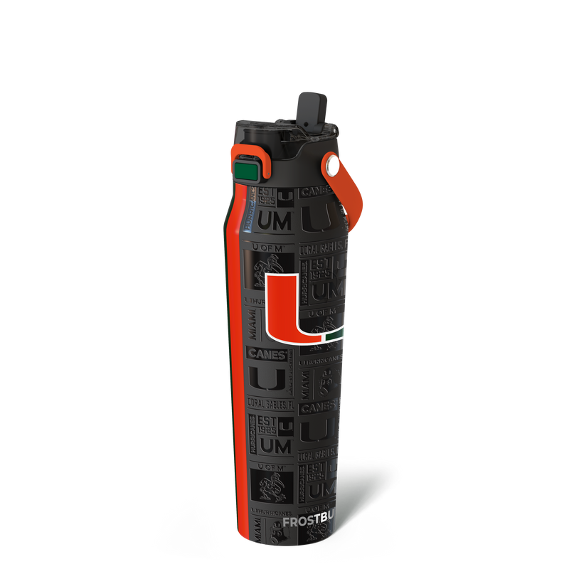 Bottle 32oz Miami Hurricanes Legacy